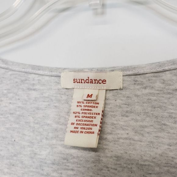 Sundance Bellina Velvet Sleeve Ruched Twilightcore Size Medium - Picture 8 of 8